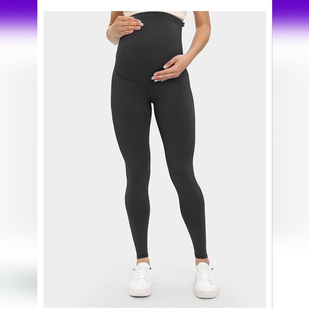 Maternity Black Leggings XXL